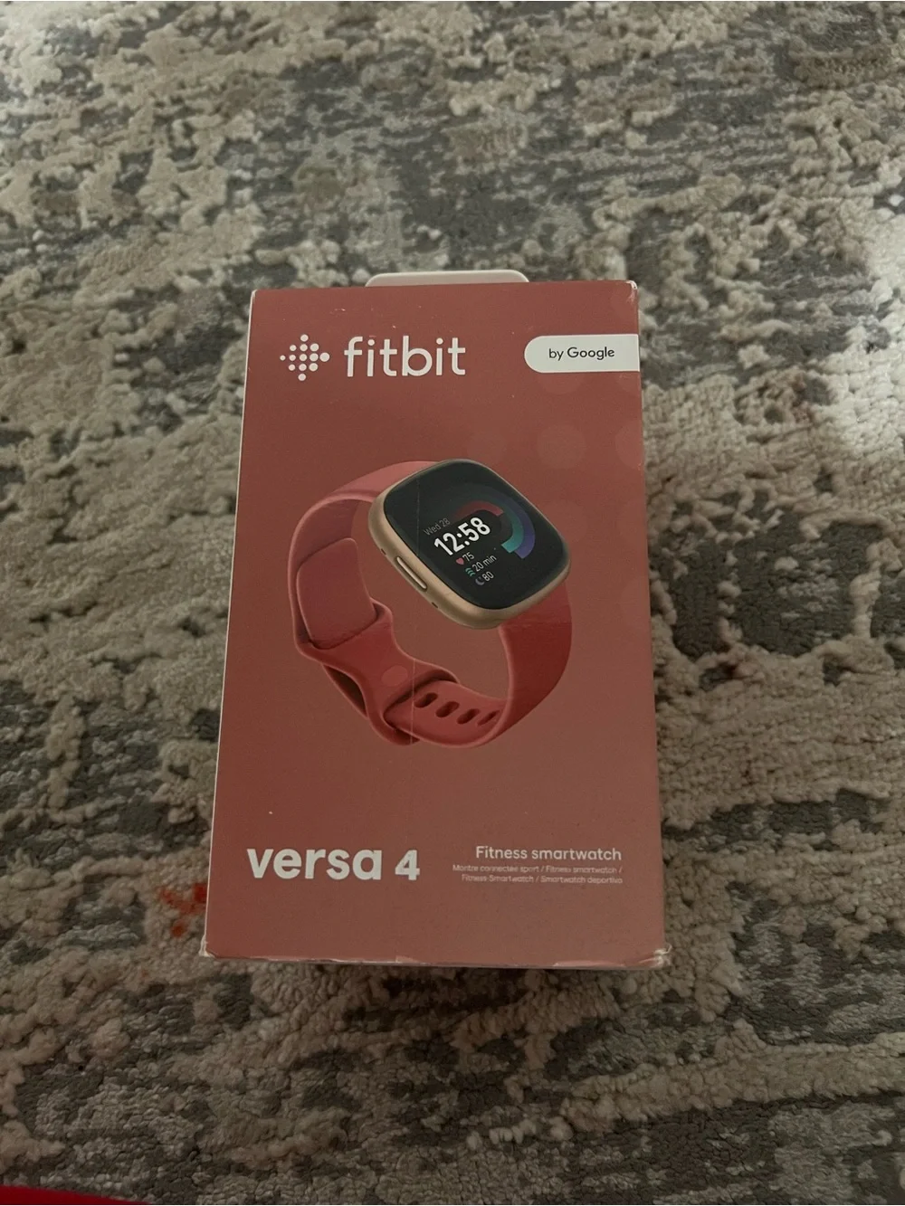 NEW Fitbit Versa 4 Fitness Smartwatch with Daily Readiness, GPS Copper Rose